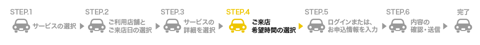 整備予約STEP3